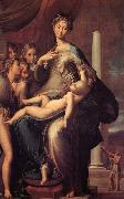 Girolamo Parmigianino Madonna and its long neck oil on canvas